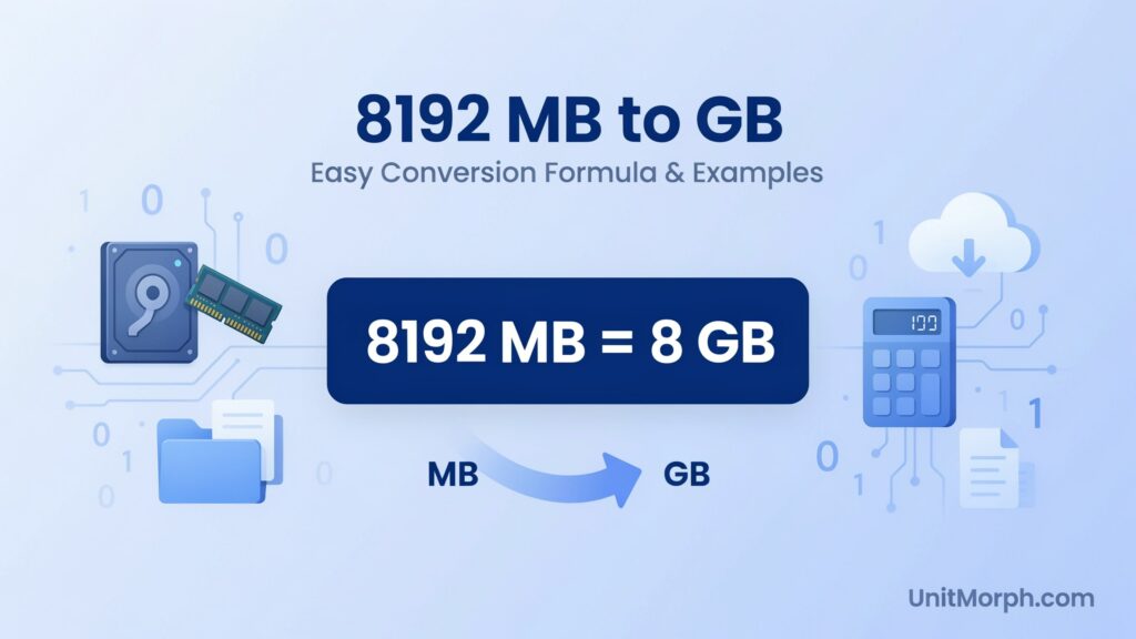 8192 mb to gb