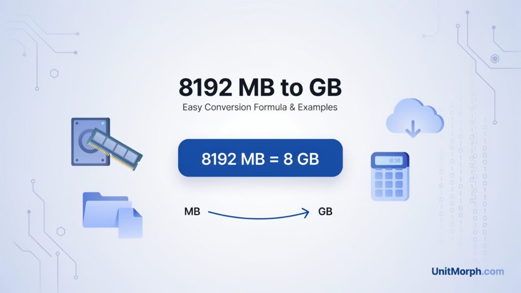 8192 mb to gb
